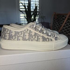 Dior Walk'N'Dior Sneakers - White and Grey